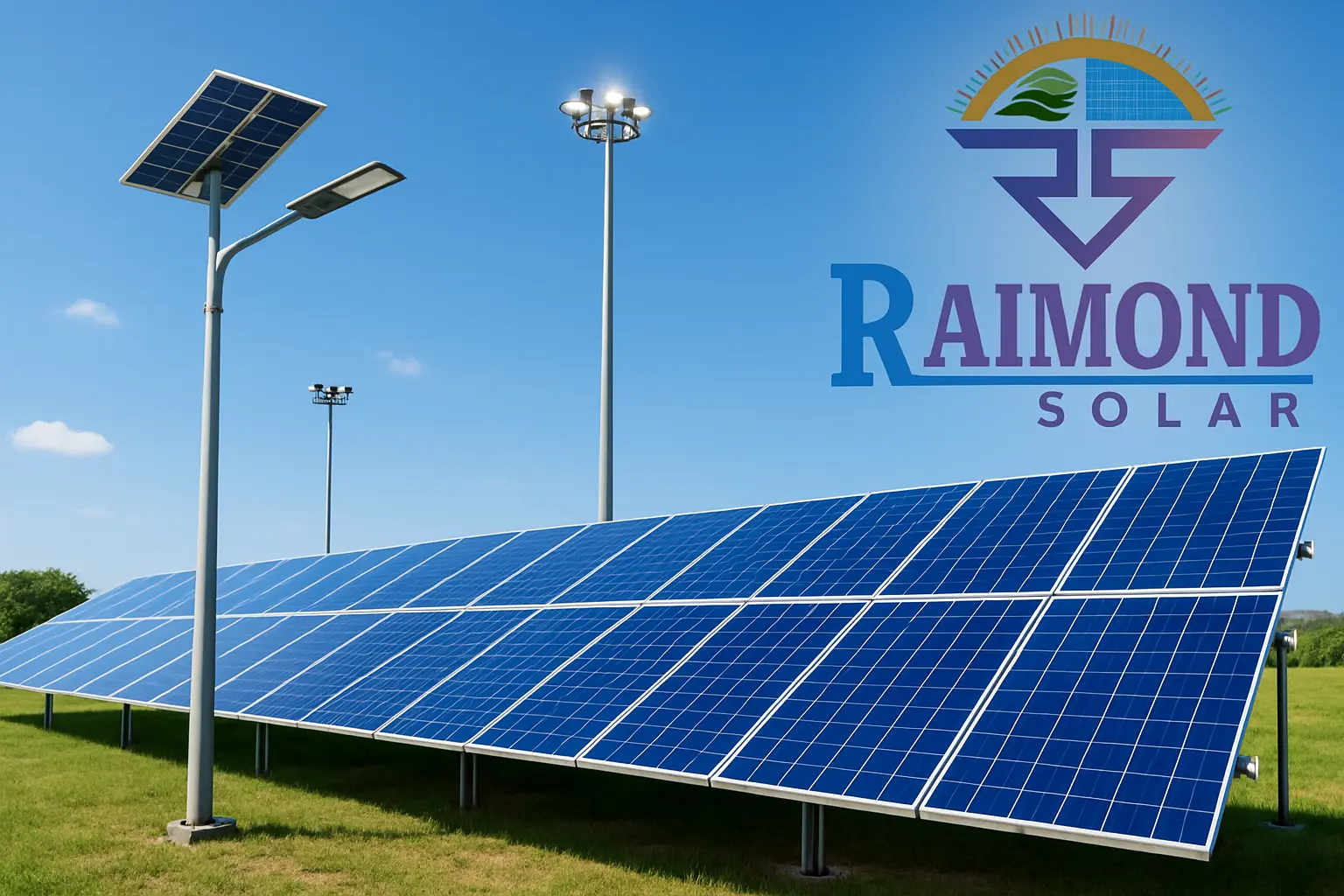 Solar High Mast Light